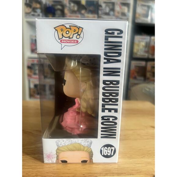 Glinda in Bubble Gown Wicked Funko Pop #1699 Ariana Grande Wizard Oz Good Witch - Picture 4 of 6